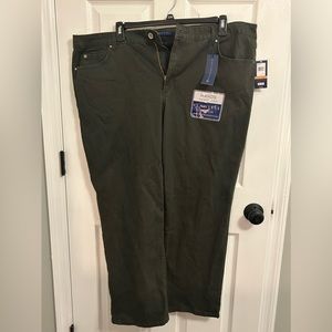BANDOLINO dark green plus size jeans